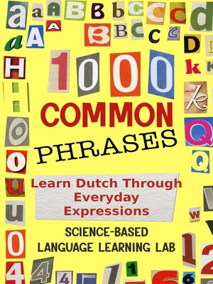 cover image of 1000 Common Phrases: Learn Dutch Through Everyday Expressions